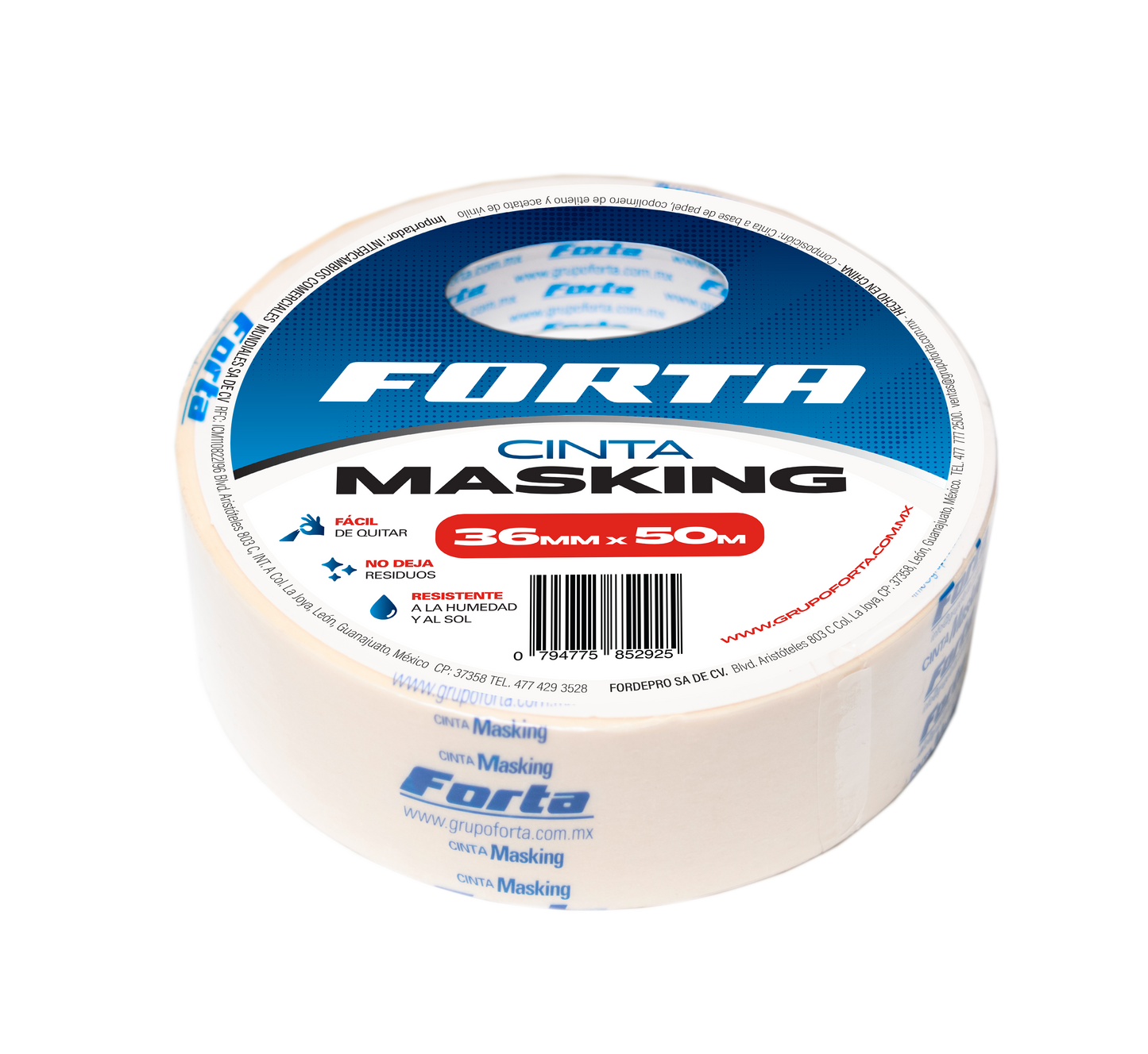 CINTA 36 MM CAJA 18 PZ