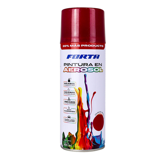 Pintura en Aerosol metálica